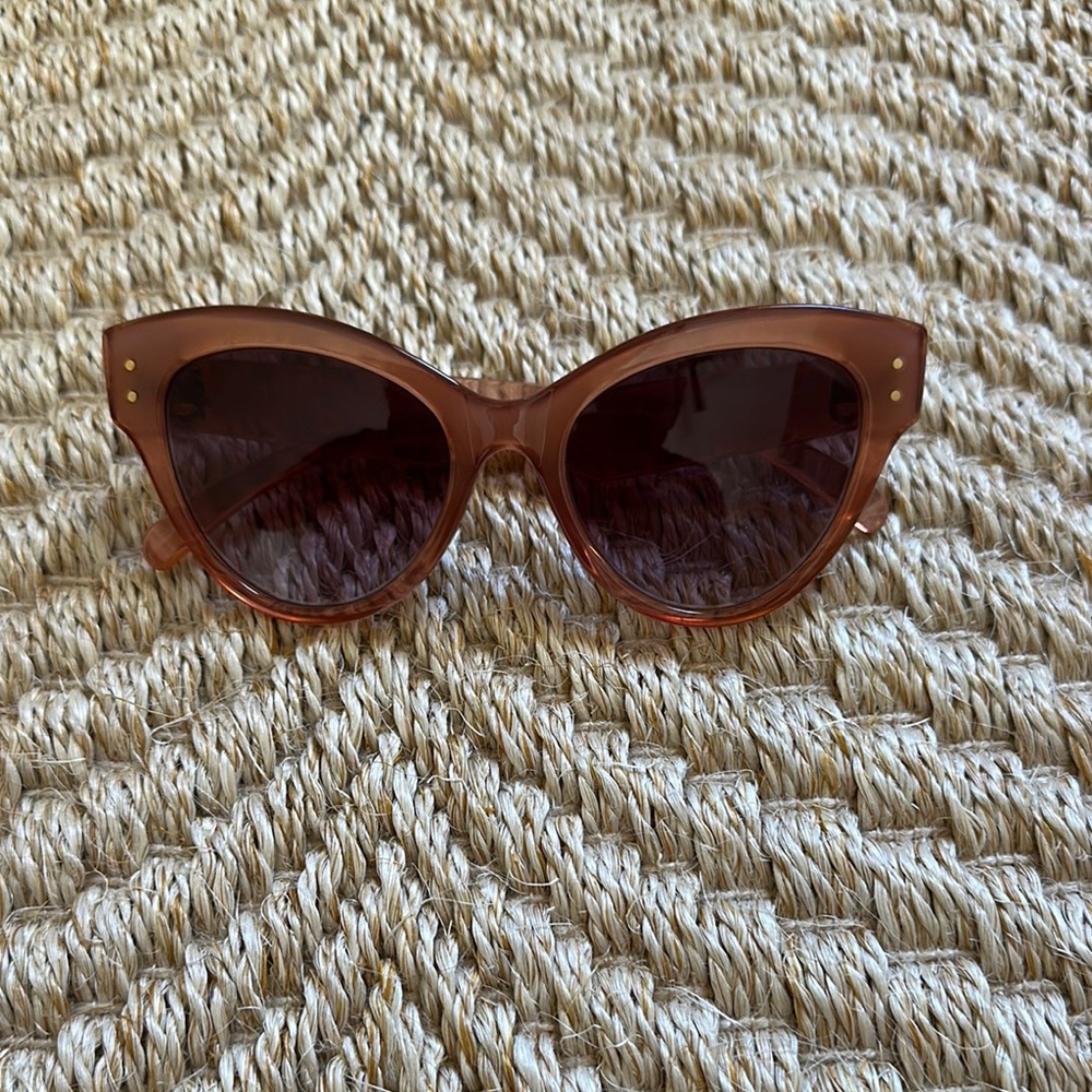 H&M x Brock Collection Pink Cat Eye Sunglasses